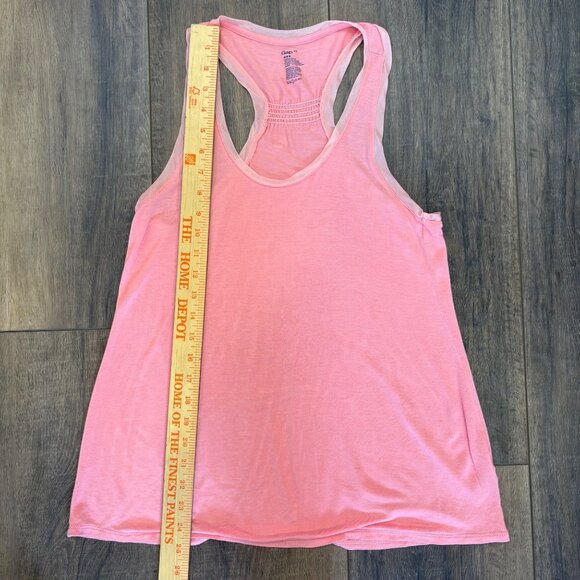 Gap Womens Pink Racerback Tank Top XS 100% Rayon Vintage Y2K Layering Stretch - Picture 5 of 5